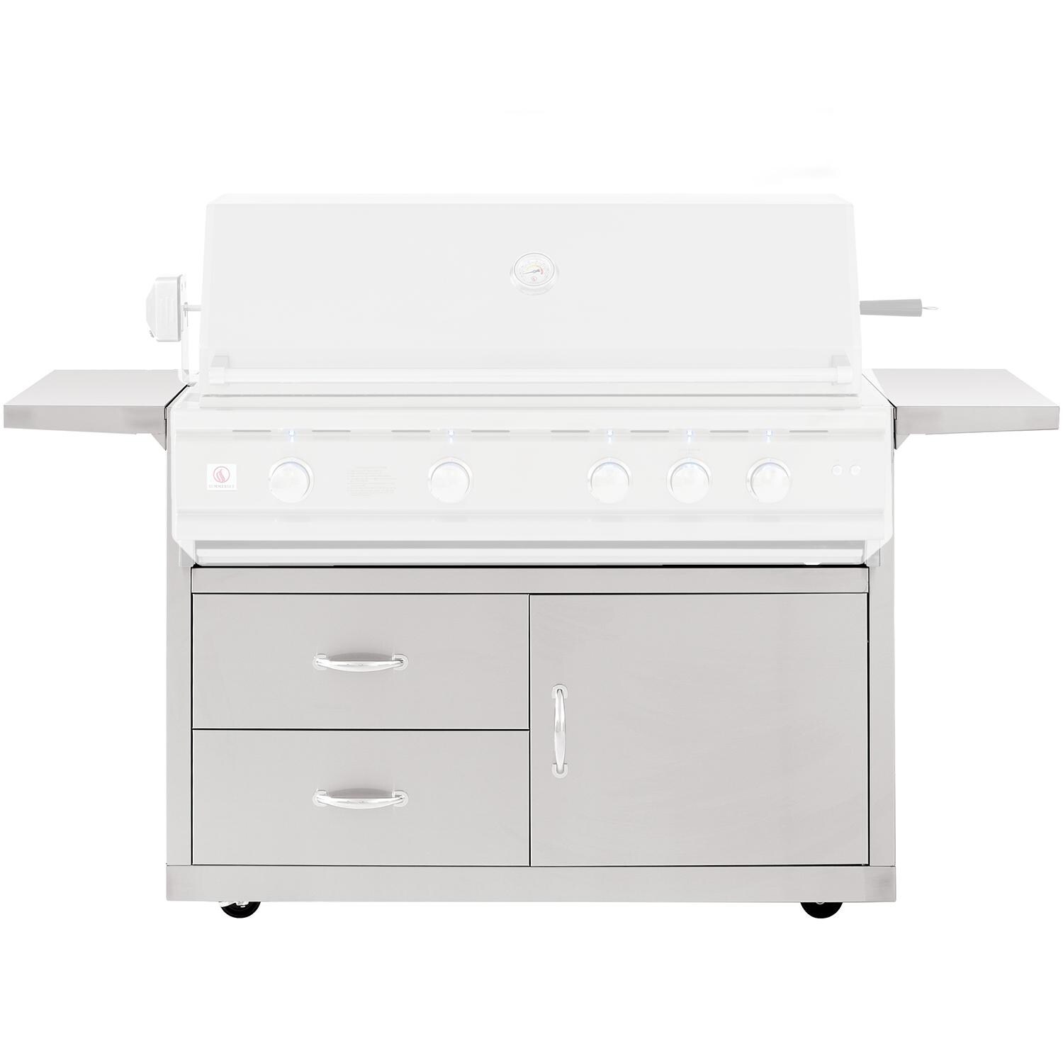 Summerset 44-Inch Deluxe Grill Cart For TRLD Gas Grill - Mycitystee