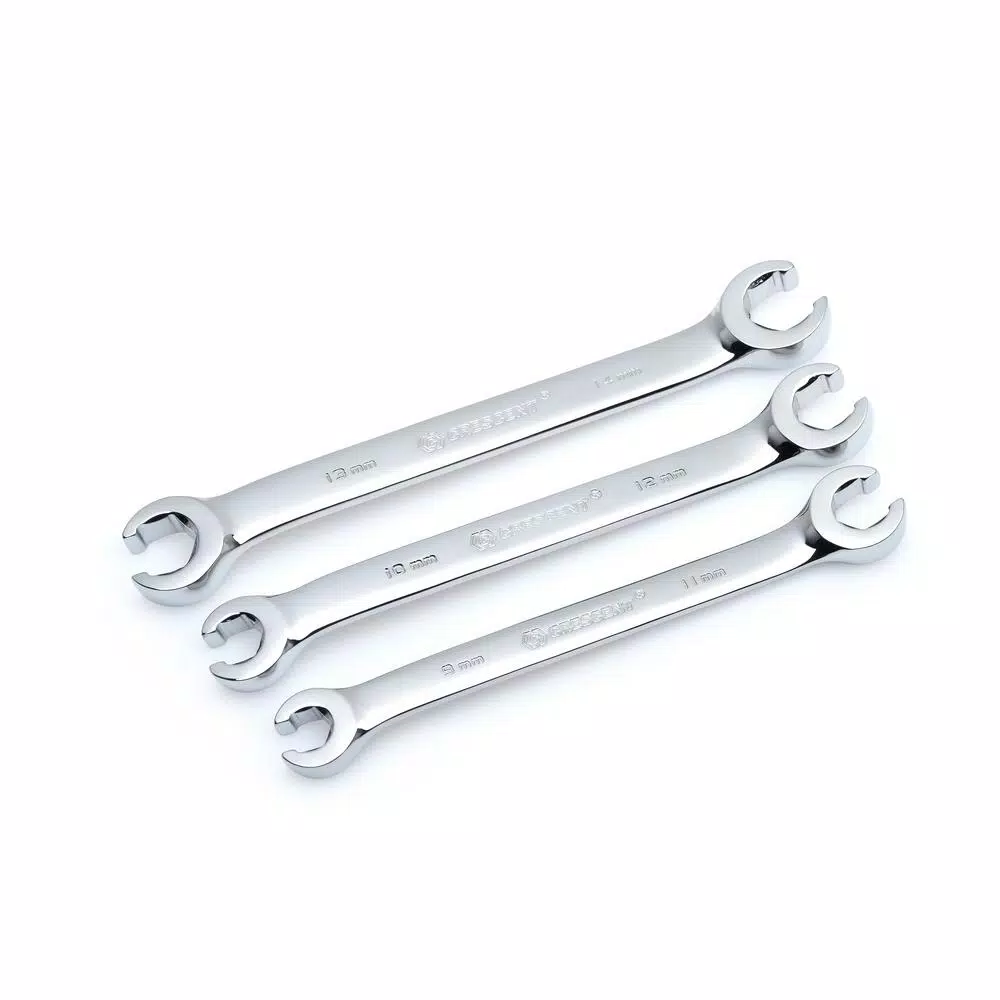 Crescent Flare Nut Metric Wrench Set (3-Piece) and#8211; XDC Depot - Mycitystee