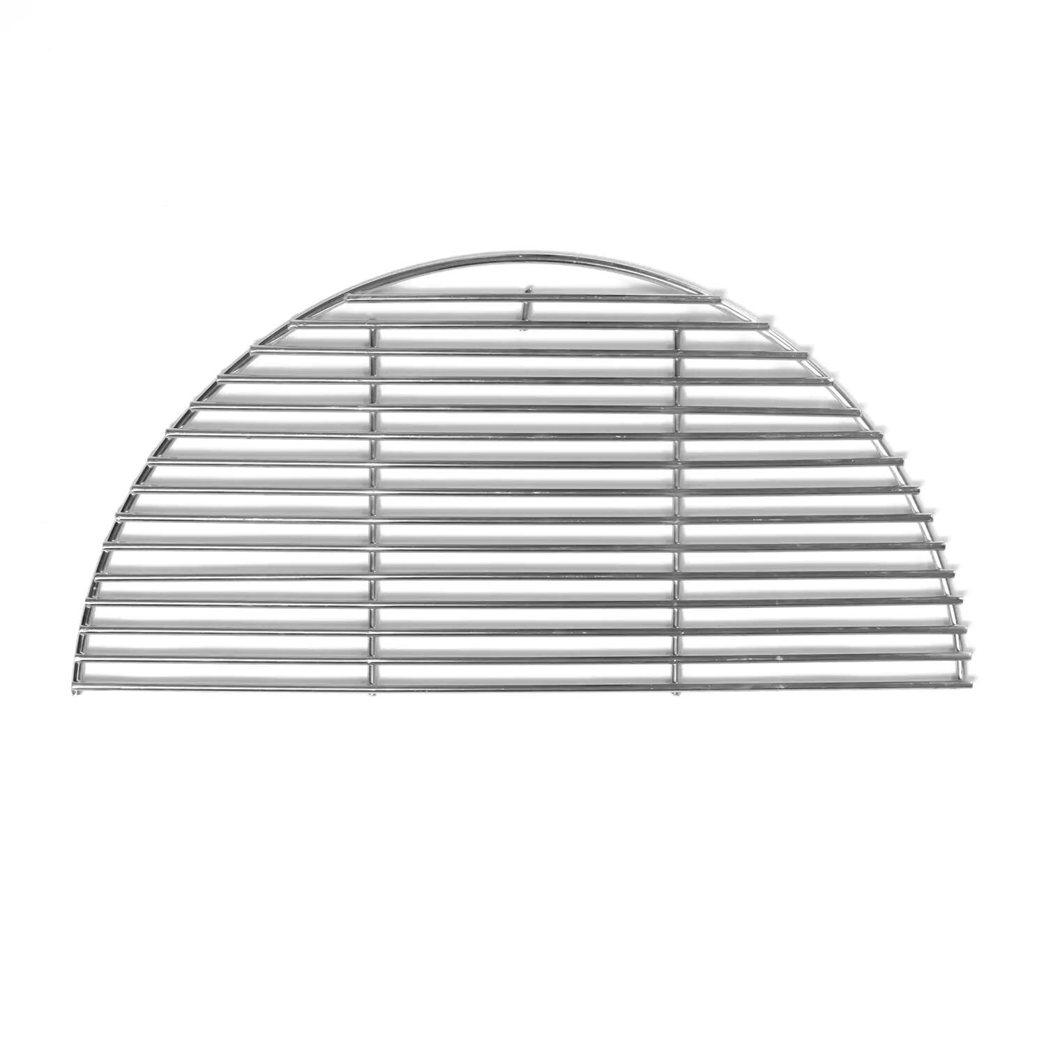 Signature Half Moon Stainless Steel Cooking Grate For 18-Inch Kamado Grills - Mycitystee