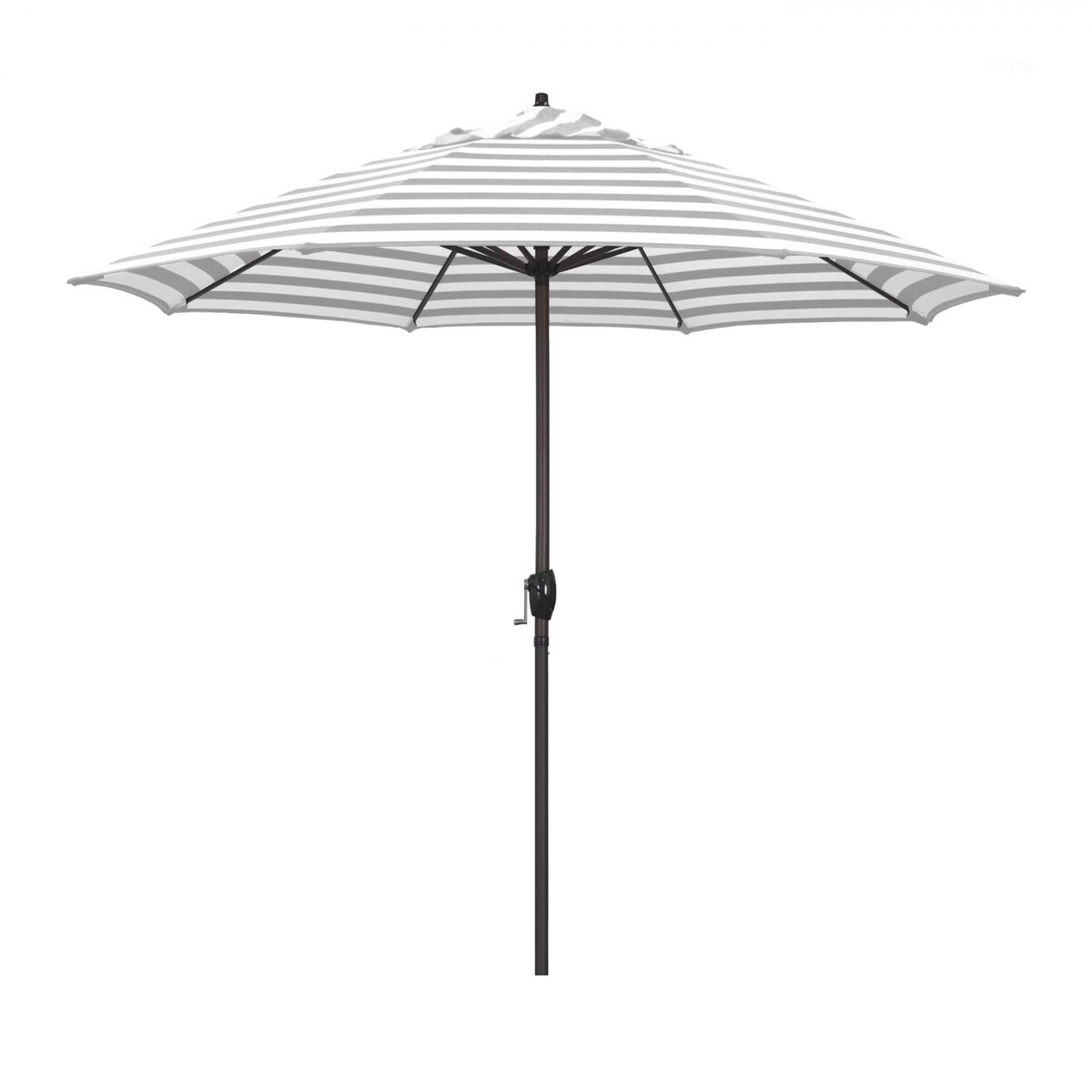 California Umbrella Casa Series 9 Ft Octagonal Aluminum Auto Tilt Patio Umbrella W/ Crank Lift - Mycitystee