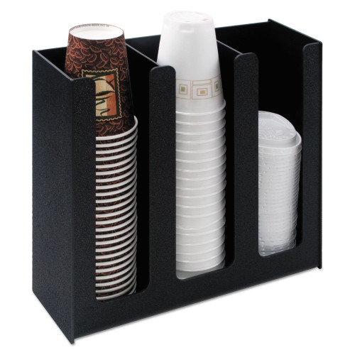 Vertiflex Cup Holder， For 8 oz to 32 oz Cups， Black (VFPC1000) - Mycitystee