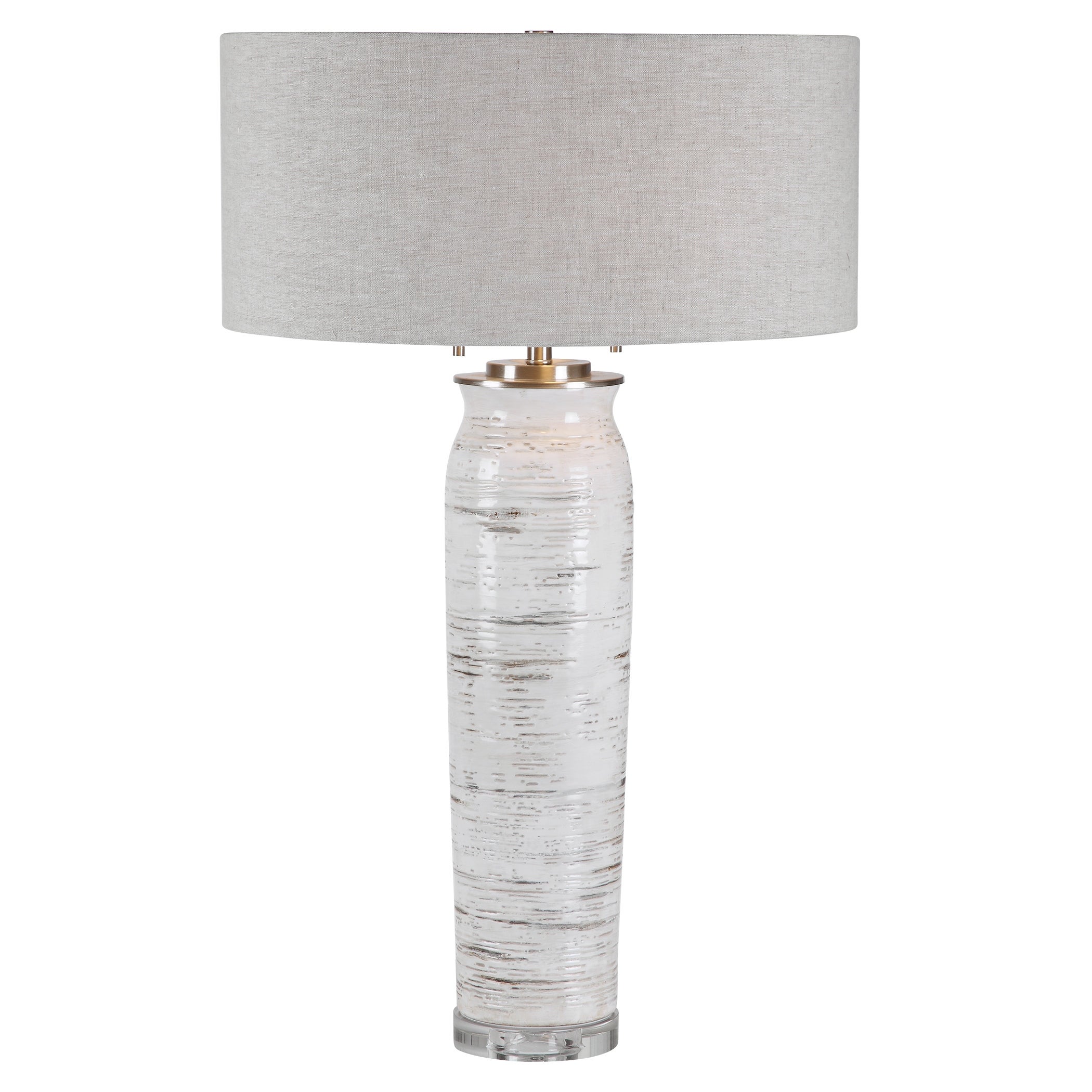 Uttermost Lenta White Table Lamp - Mycitystee