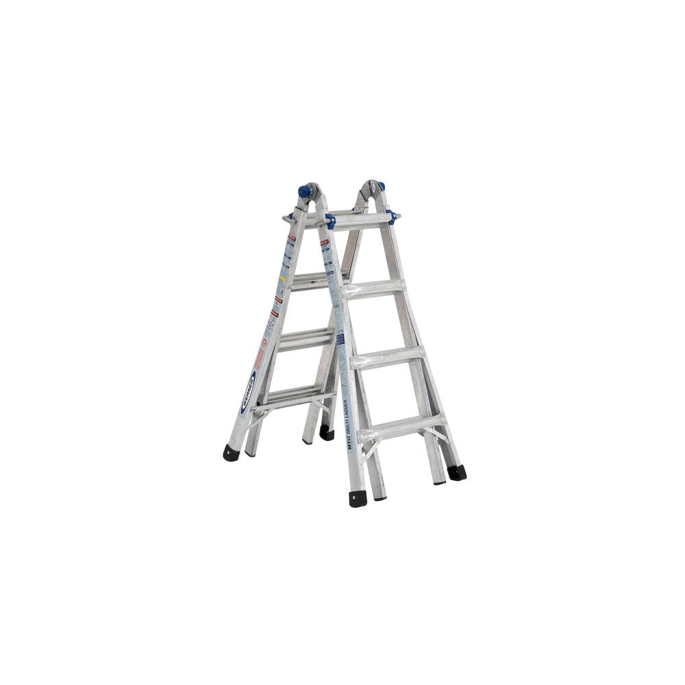18 Ft. Reach Height Type IA Aluminum Multi-Position Ladder - Mycitystee