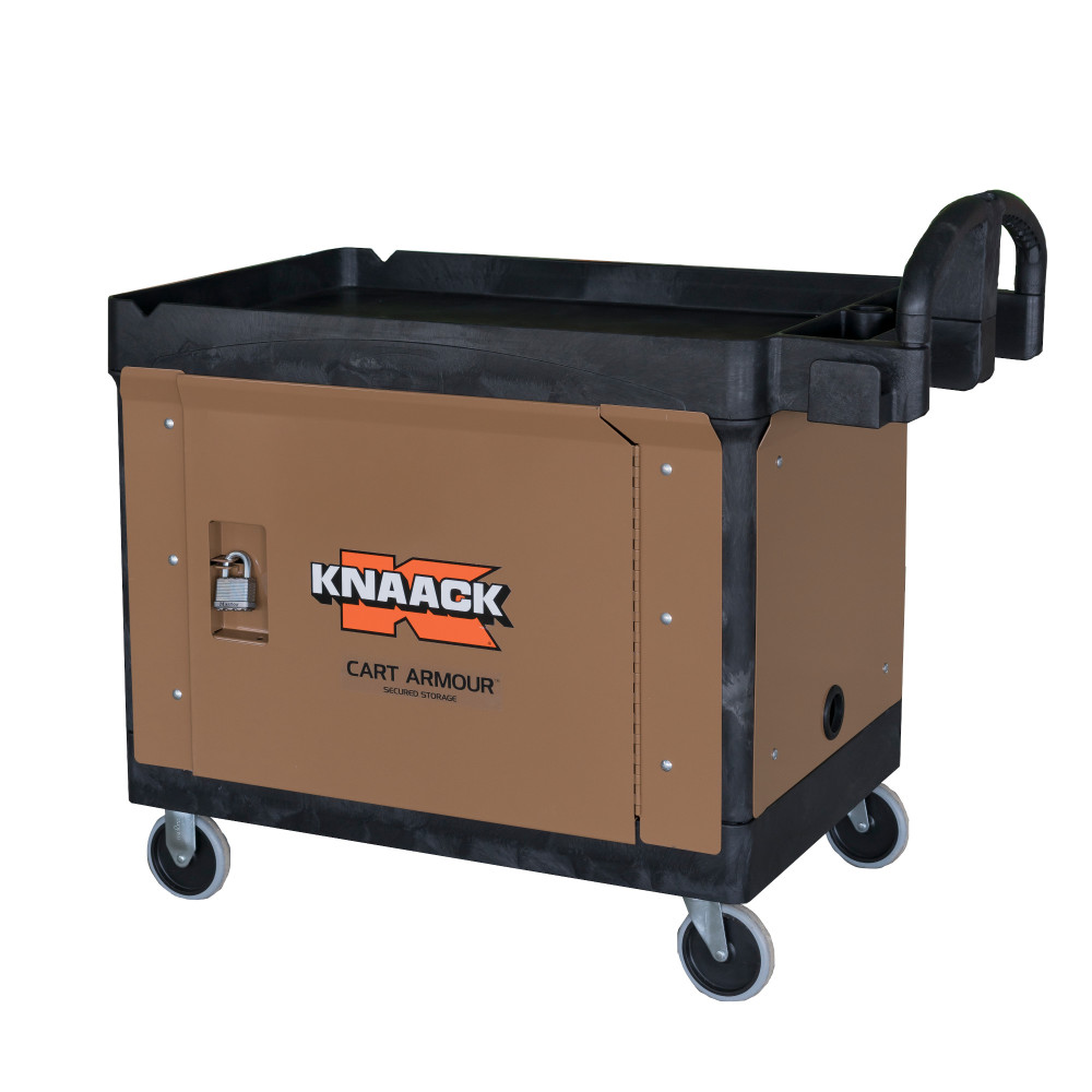 Knaack Cart Armour Mobile Cart Security Paneling Rubbermaid Utility Cart #4520-88 CA-01 from Knaack - Mycitystee