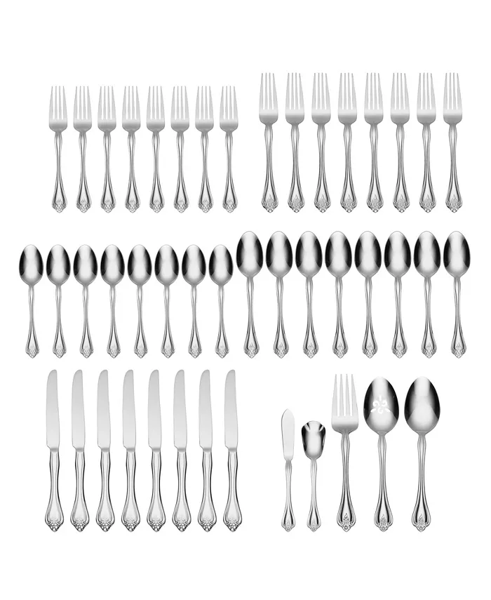 Oneida Boutonniere 45-Pc Set， Service for 8 - Mycitystee