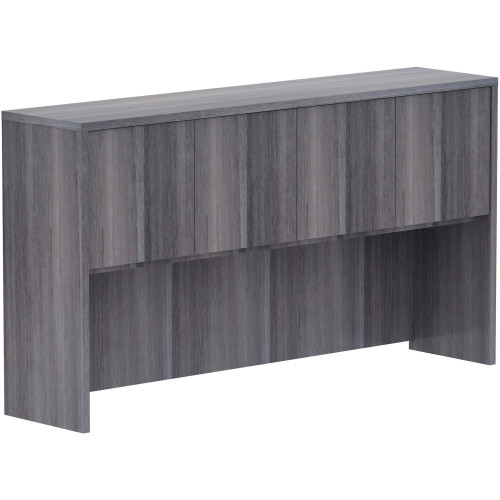 Lorell Weathered Charcoal Laminate Desking (69619) - Mycitystee