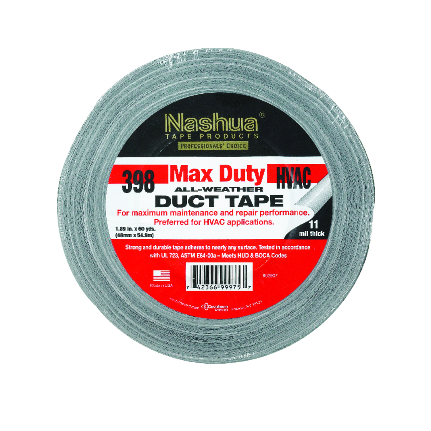 Nashua 1.89 in. W X 60.1 yd L Silver Duct Tape - Mycitystee