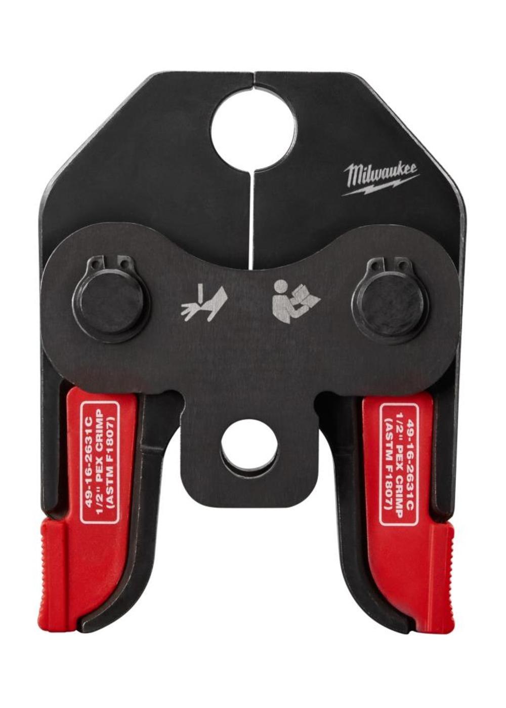 Milwaukee M18 1/2 In. PEX Crimp Jaw for M18 Short Throw Press Tool 49-16-2631C from Milwaukee - Mycitystee