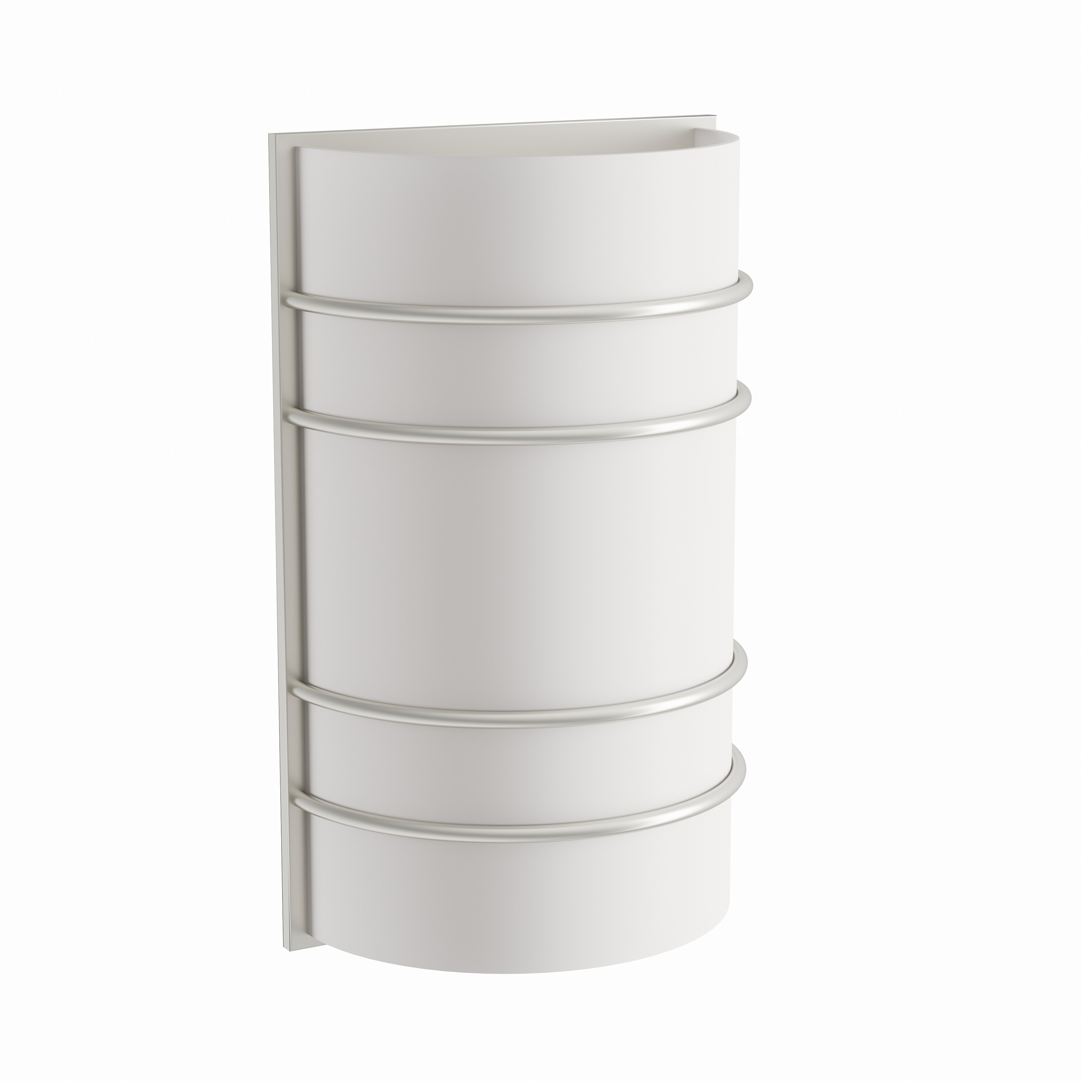 Strick and Bolton Mene 2-light Brushed Steel Wall Sconce - Mycitystee
