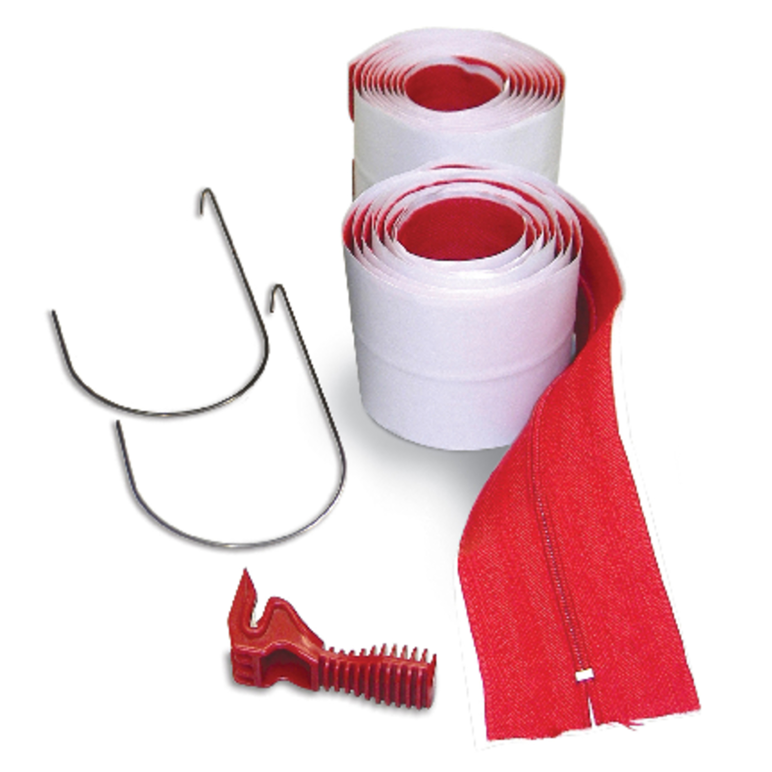 Zipwall 3 in. W X 7 ft. L Coated Canvas Self-Adhesive Zipper 2 pk - Mycitystee