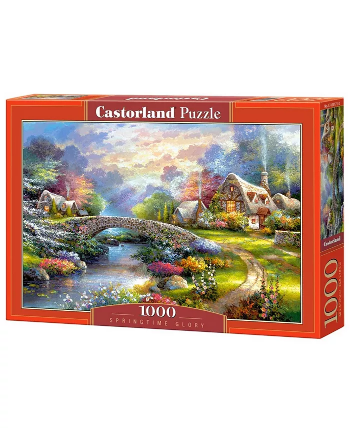 Castorland Springtime Glory Jigsaw Puzzle Set， 1000 Piece - Mycitystee