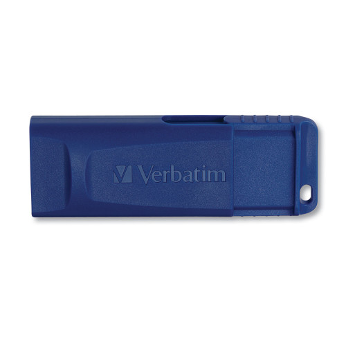 Verbatim Classic USB 2.0 Flash Drive， 32 GB， Blue (97408) - Mycitystee