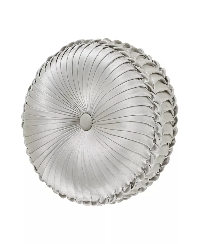 J Queen New York Tabitha Tufted Decorative Pillow， 15