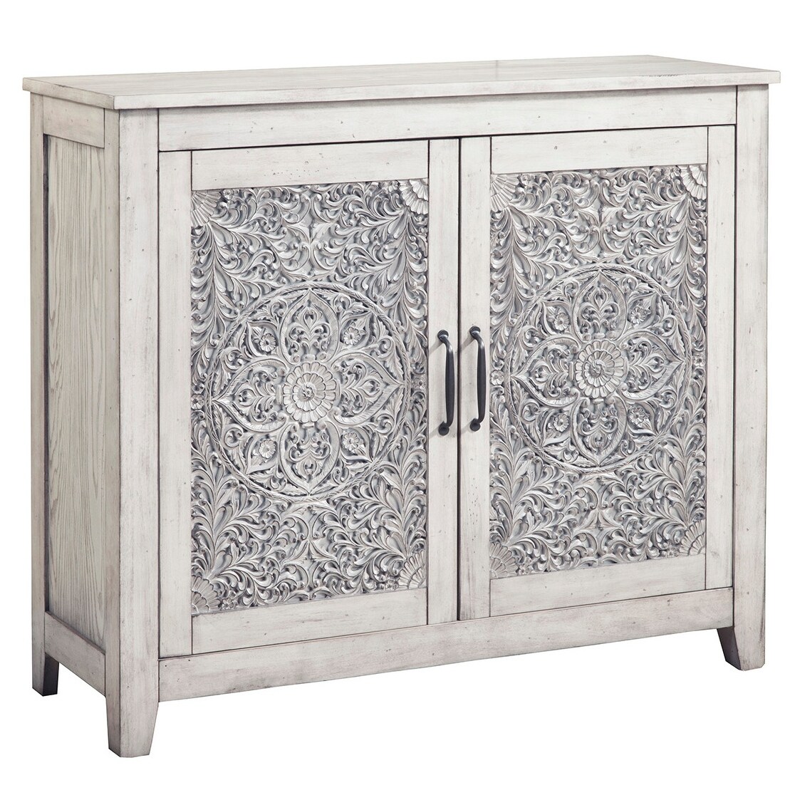 Origins by Alpine Aria Small Wood Accent Chest in Weathered Light Gray - - 32945600 - Mycitystee