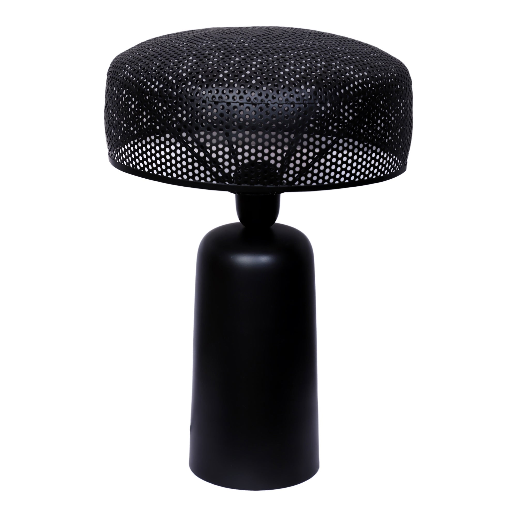 Aurelle Home Modern Perforated Metal Table Lamp - Mycitystee