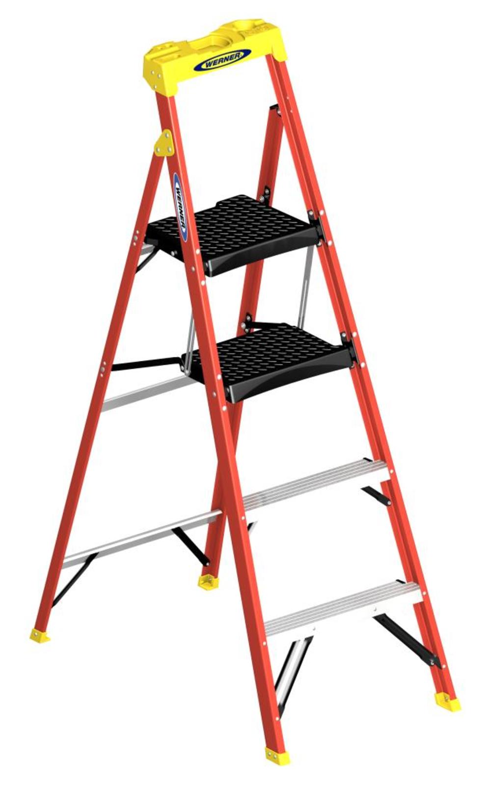 5.5 Ft. Type IA Fiberglass Compact Step Ladder - Mycitystee