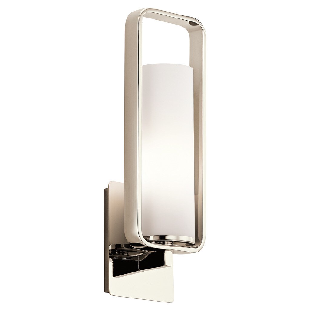Kichler Lighting City Loft Collection 1-light Polished Nickel Wall Sconce - Mycitystee