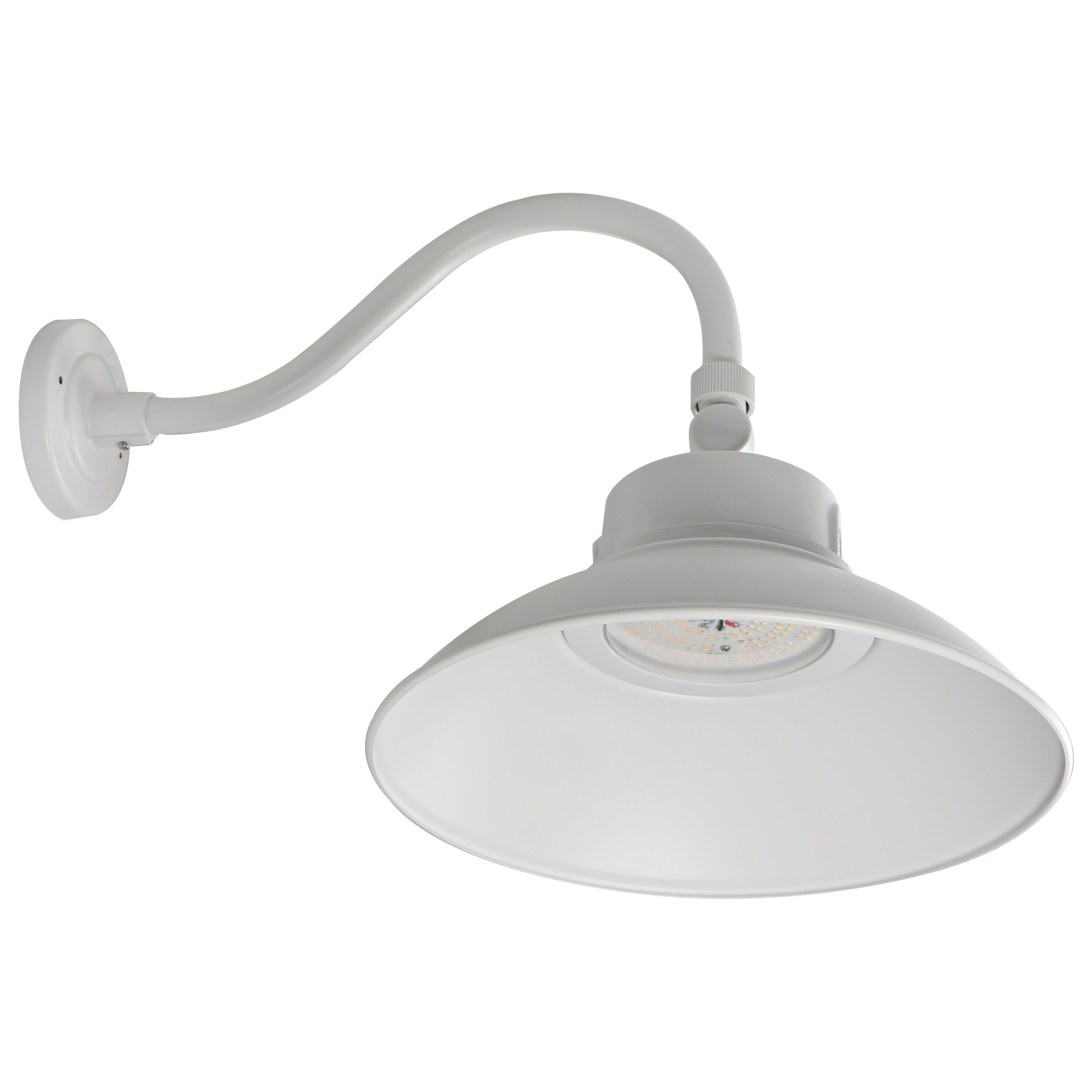 LED Gooseneck 30W/40W/50W CCT Selectable 3K/4K/5K White 120-277V With Photocell Shopping - The Best Deals on Outdoor Barn Lights | 39974590 - Mycitystee