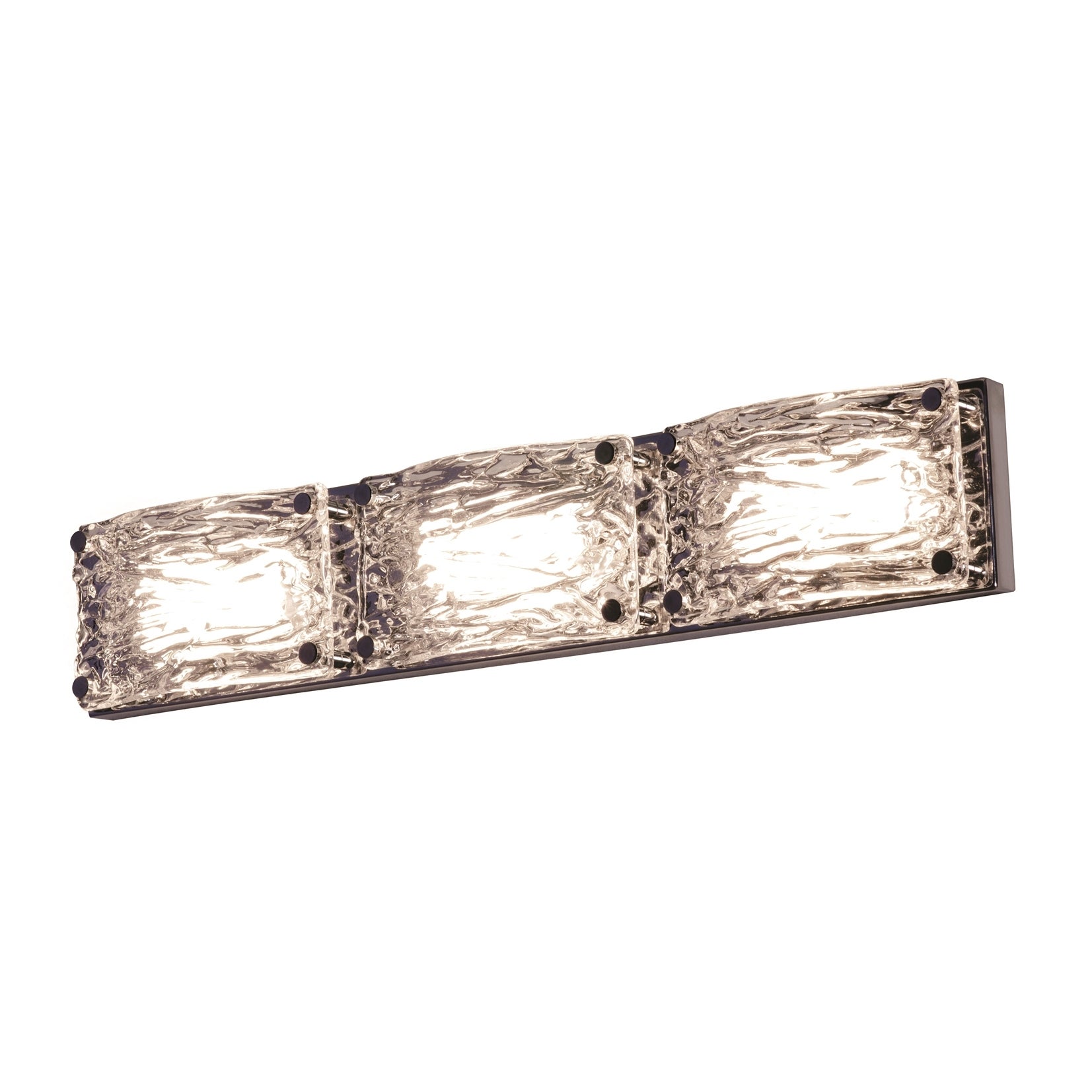 Glacier Polished Chrome LED Vanity Light - Mycitystee