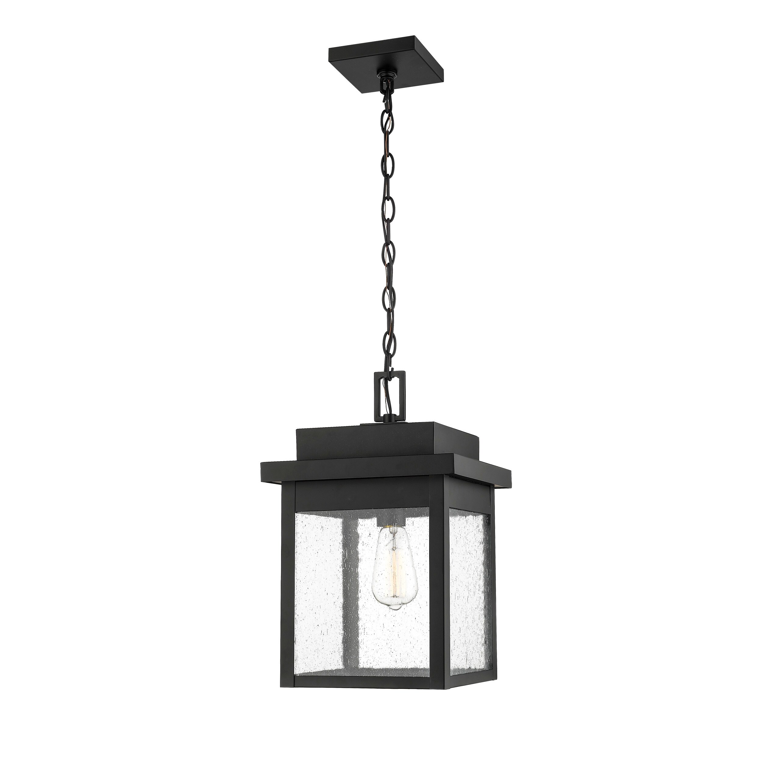Belle Chasse Metal Outdoor Hanging Lantern - Mycitystee