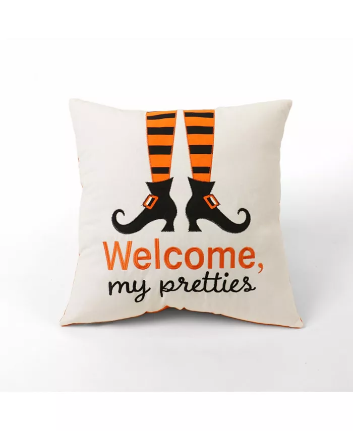 Lush Dandeacutecor Welcome Pretties Decorative Pillow， 20