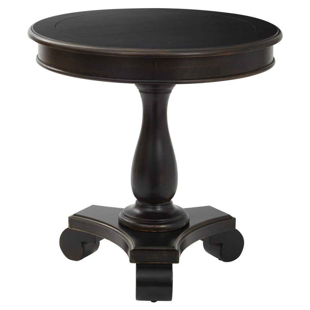 Avalon Hand Painted Round Accent table - Mycitystee