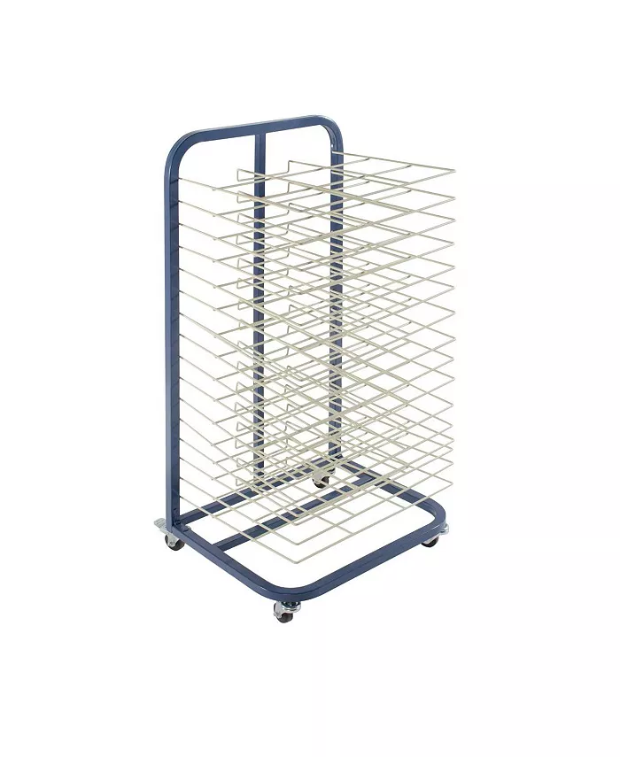 Kaplan Early Learning Mobile Floor Drying Rack - Mycitystee