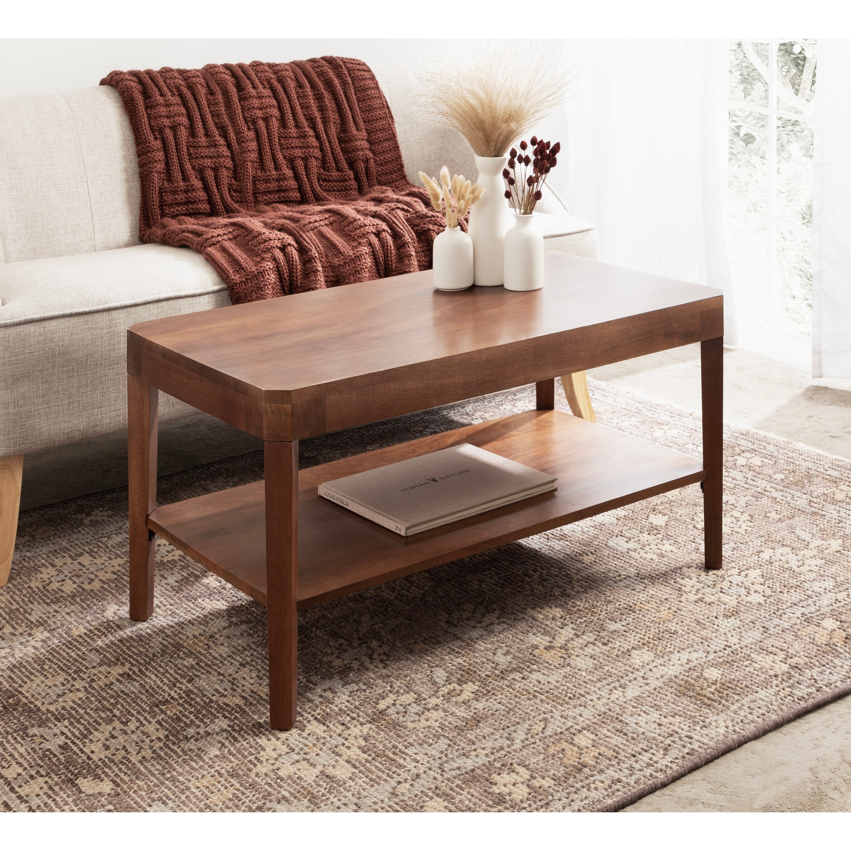 Kate and Laurel Talcott Rectangle Coffee Table - Mycitystee