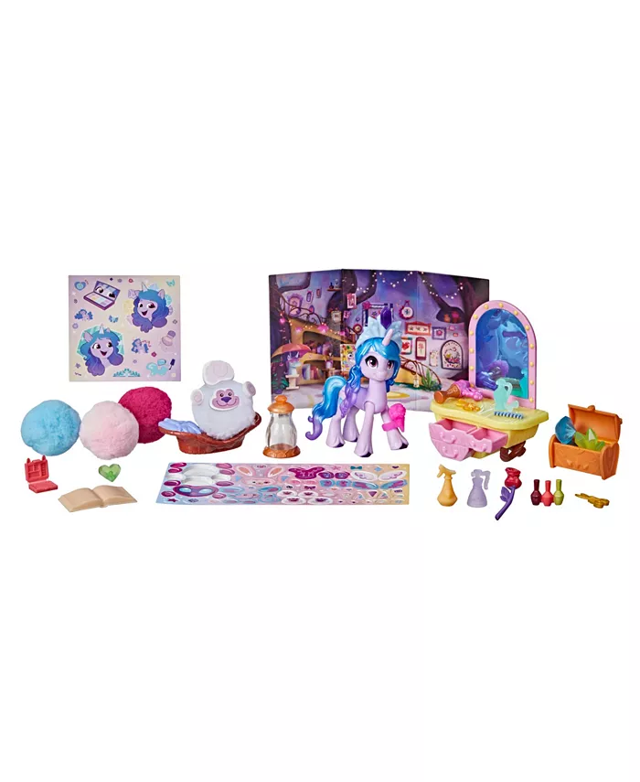 My Little Pony A New Generation Story Scenes Critter Creation Izzy Moonbow - Mycitystee