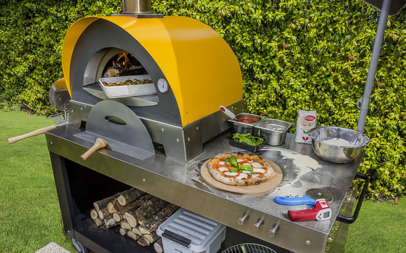 Alfa Ciao Yellow Top Wood Fired Pizza Oven - Mycitystee