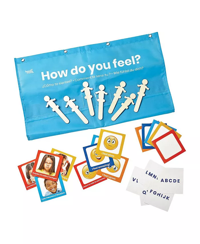 Hand2Mind Express Your Feelings Pocket Chart - Mycitystee