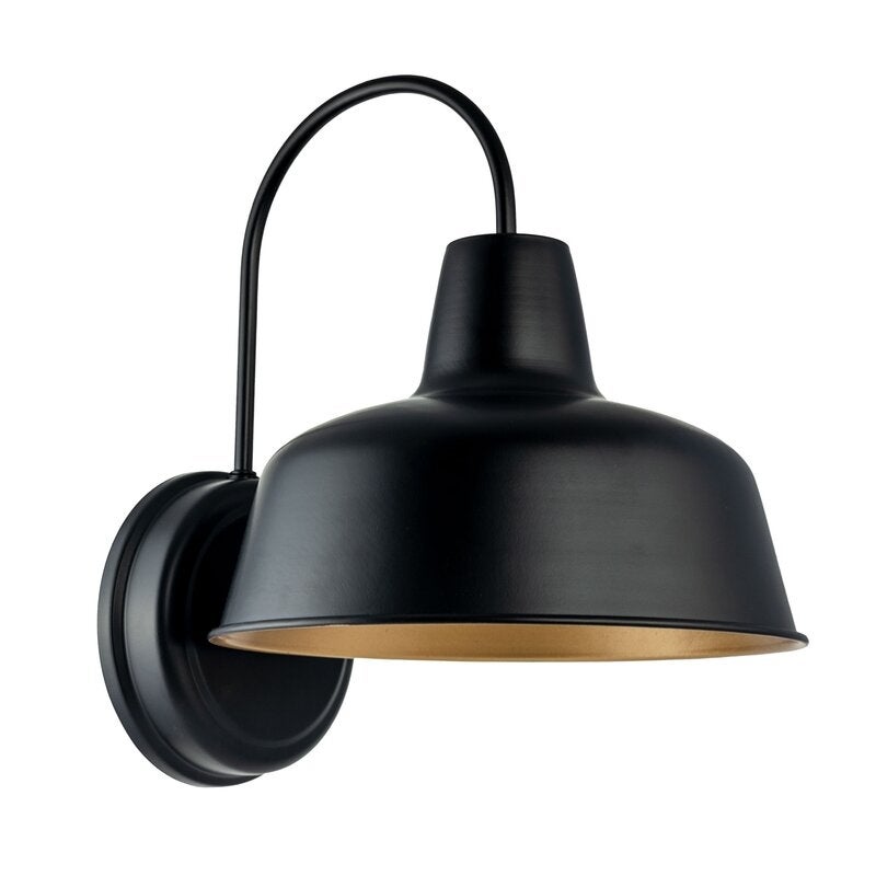 1-Light Outdoor Barn Light With Dark Bronze finish - 8.35