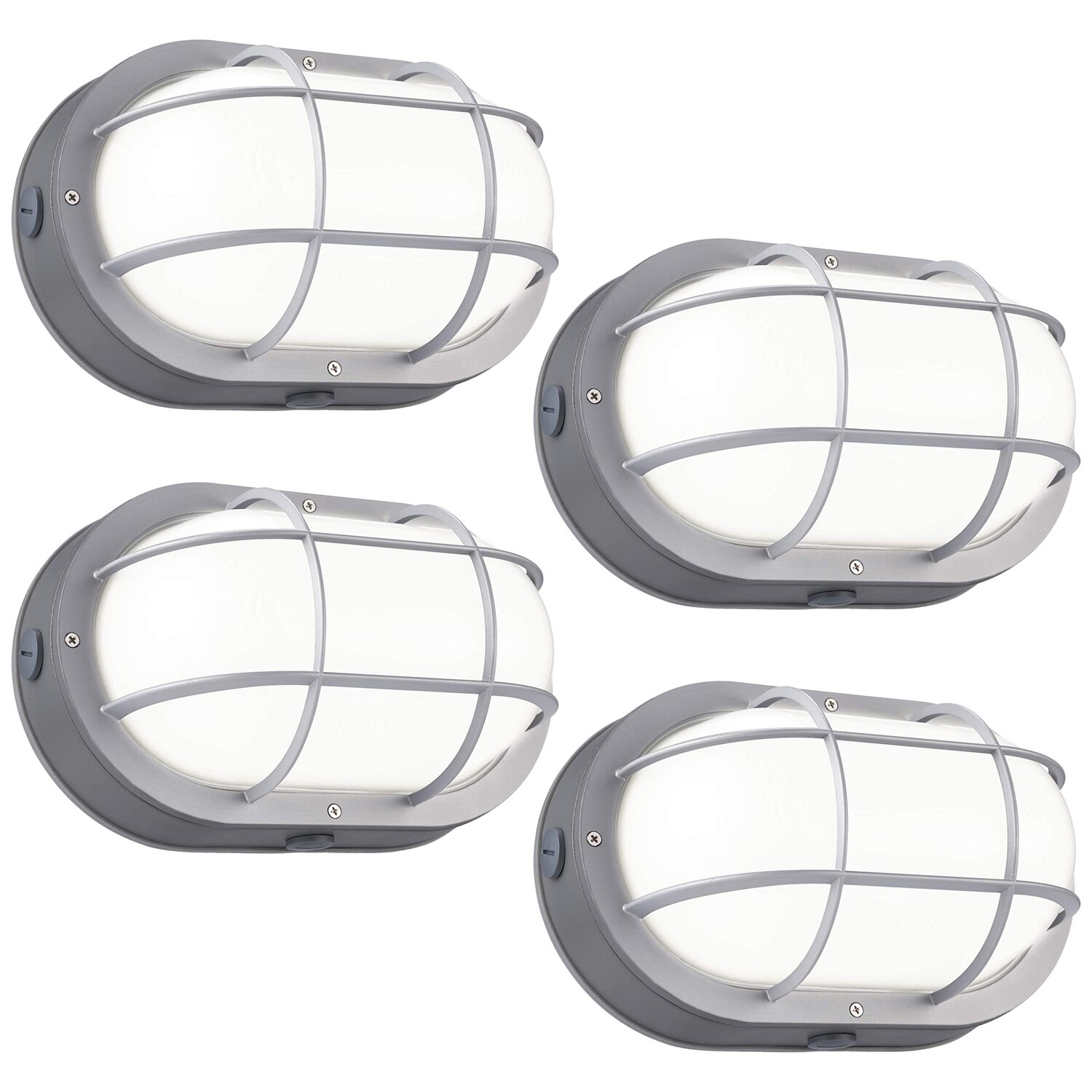 Outdoor 12ft LED Bulkhead Light， Oval Nautical Wall Sconces， ETL and ES Listed， Nautical Outdoor Lighting， Flush Mount for Wall， - Mycitystee