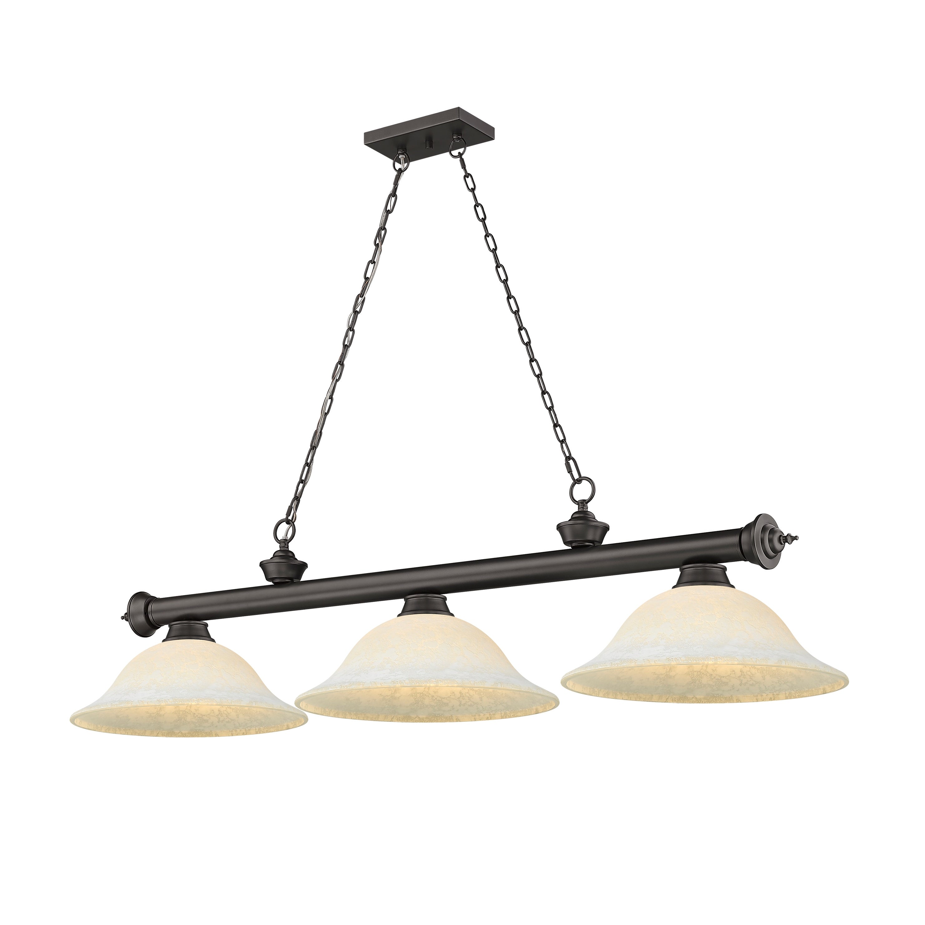 Cordon 3 Light Billiard - Bronze - Mycitystee