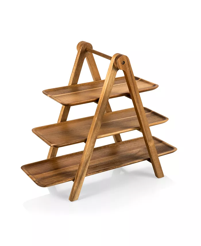 Picnic Time Toscanaandreg by Serving Ladder 3 Tiered Serving Station - Mycitystee