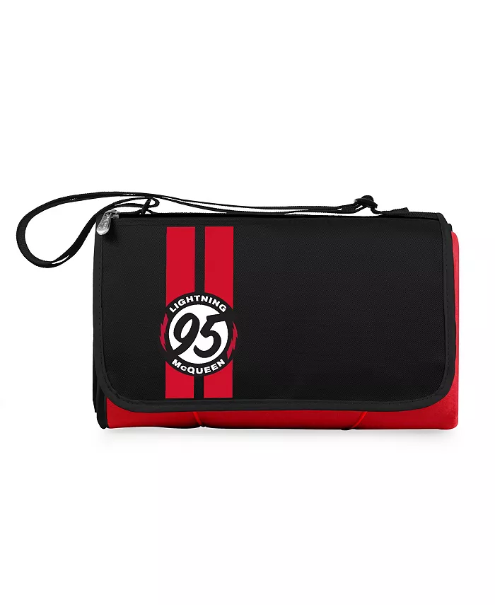 Picnic Time Onivaandreg by Disney's Cars Lightning McQueen Blanket Tote Outdoor Picnic Blanket - Mycitystee
