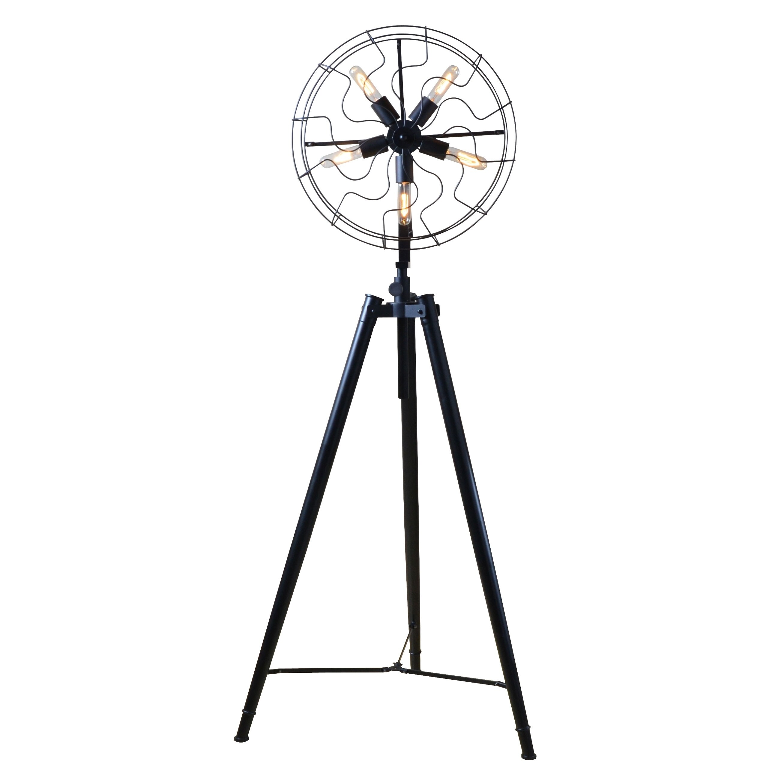 Element Industrial Fan Head Floor Lamp - Mycitystee