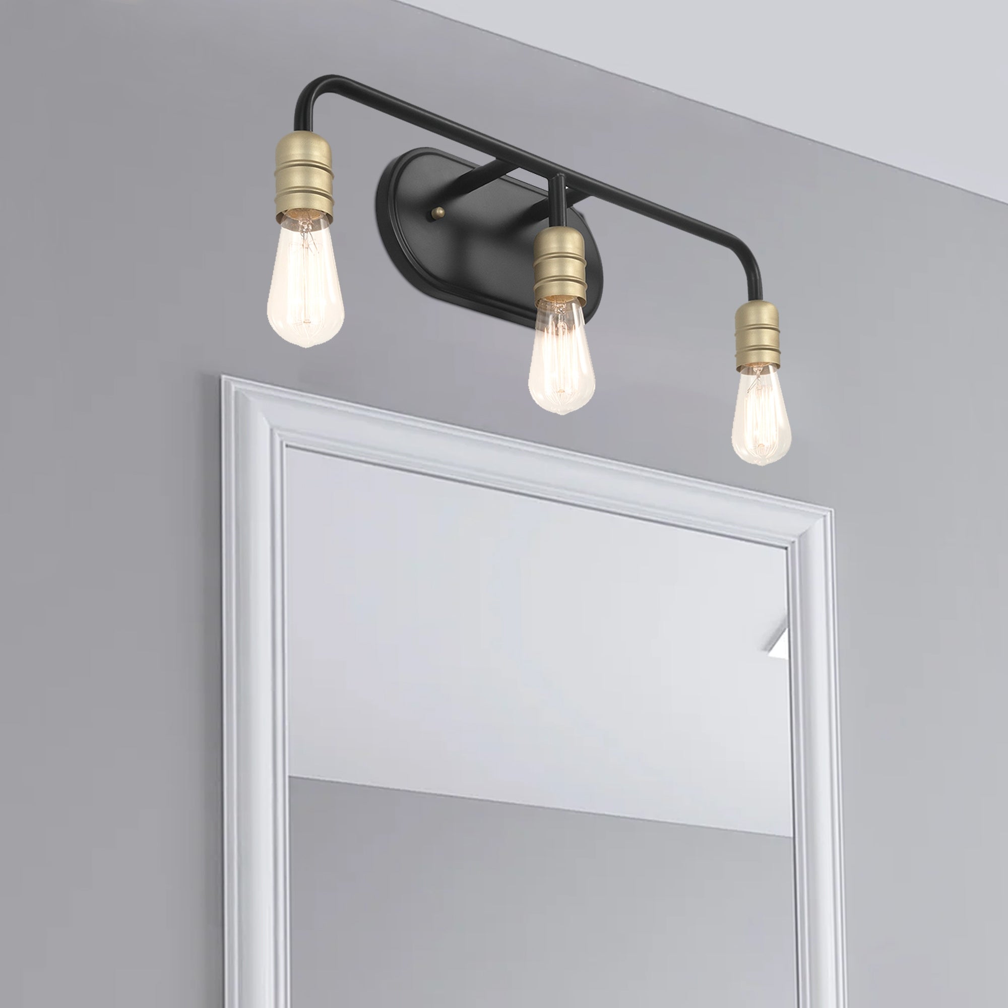 3 Lights Dimmable Medium base Vanity Light - Mycitystee