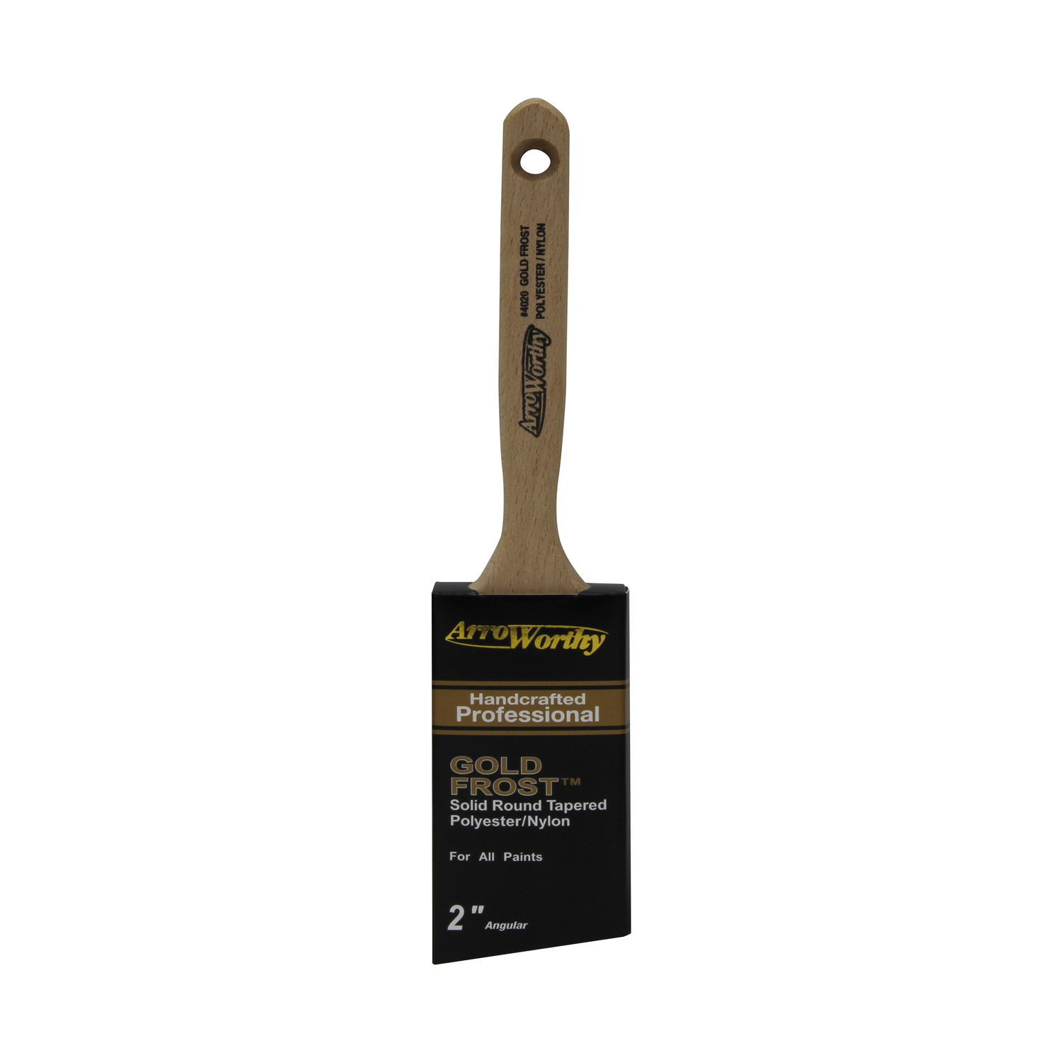 ArroWorthy Gold Frost 2 in. Angle Paint Brush - Mycitystee