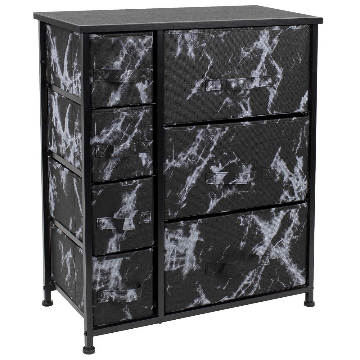 Dresser w/ 7 Drawers Furniture Storage and Chest Tower for Bedroom - - 34478628 - Mycitystee