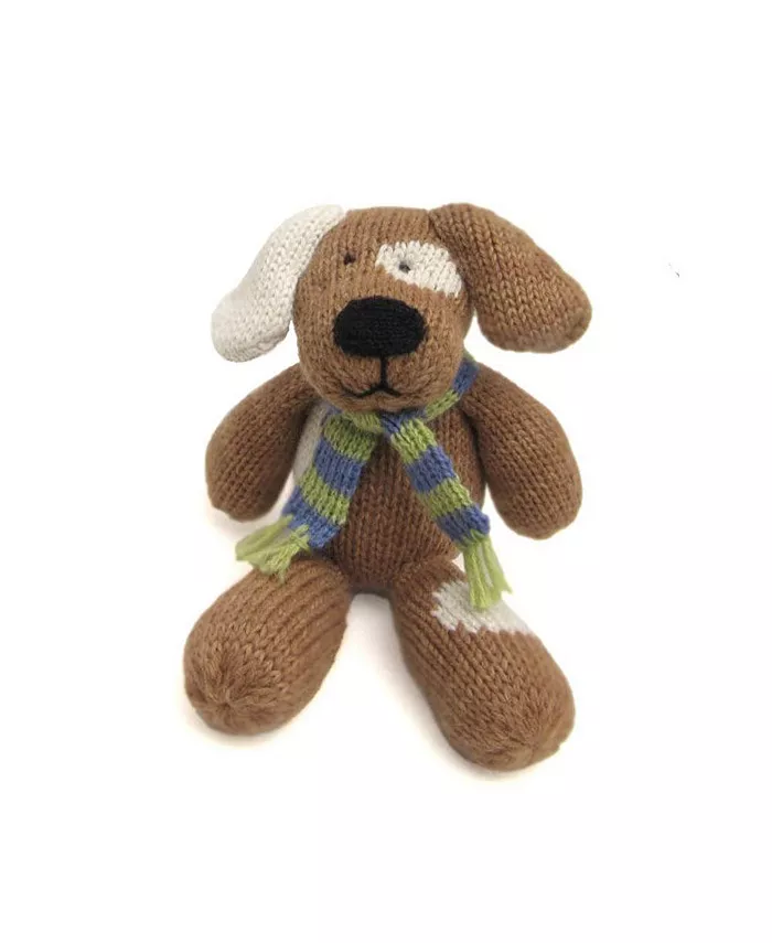 Melange Collection Brown Spotted Dog Plush Toy - Mycitystee