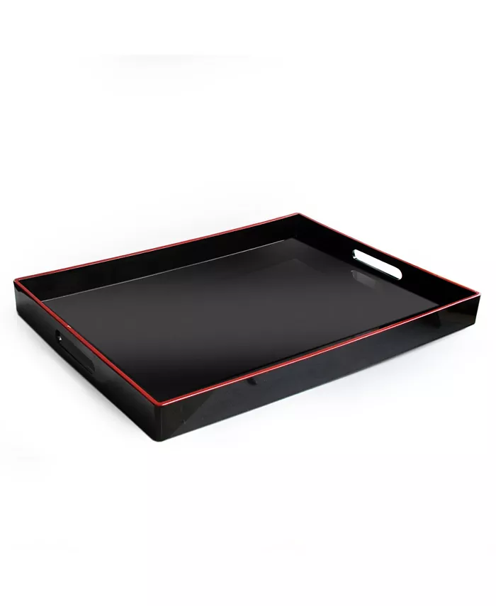 American Atelier Angular Tray with Handles， 14
