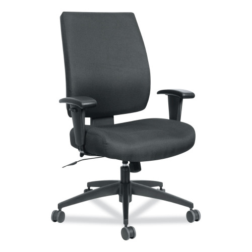 Alera Wrigley Series High Performance Mid-Back Synchro-Tilt Task Chair， Supports 275 lb， 17.91