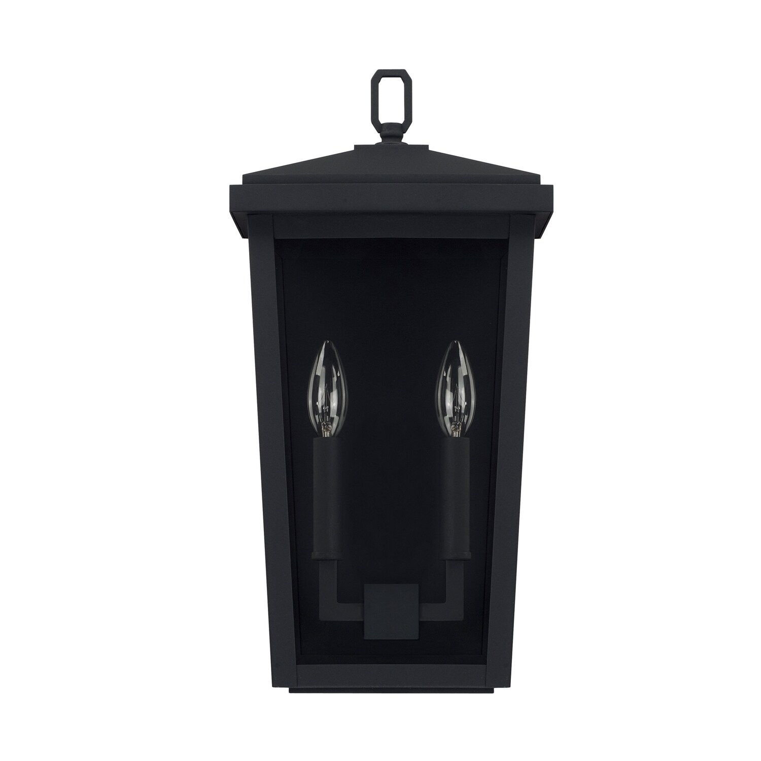 Donnelly 2-light Black Outdoor Wall Lantern Shopping - The Best Deals on Outdoor Wall Lanterns | 28435399 - Mycitystee