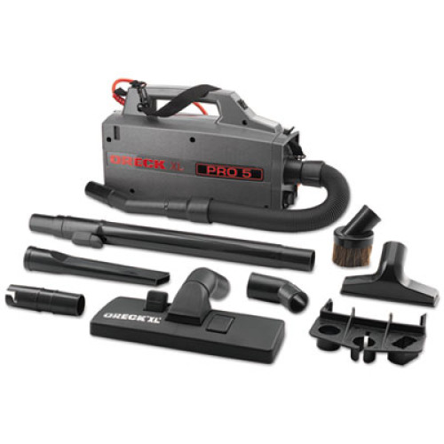 Oreck XL Pro 5 Canister Vacuum， 120 V， Gray， 5 1/4 x 8 x 13 1/2 (BB900DGR) - Mycitystee