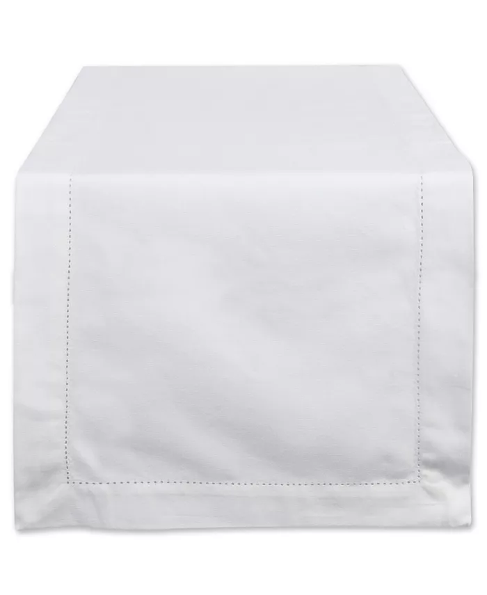Design Imports Hemstitch Kitchen Table Runner 14
