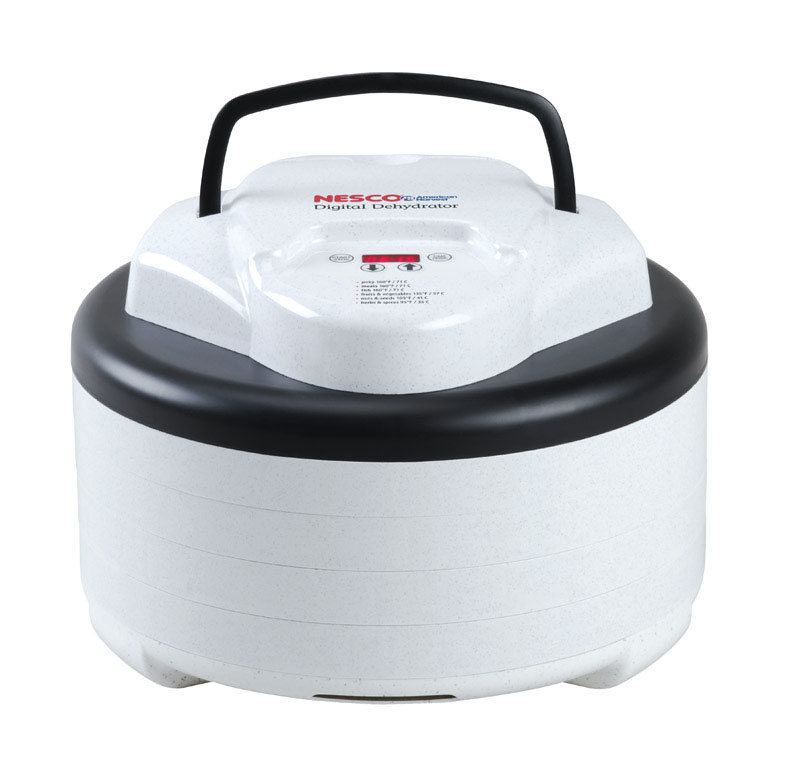 Nesco White Speckled Gray 7.3 qt Digital Top Mounted Dehydrator - Mycitystee