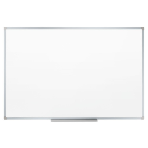 Mead Dry-Erase Board， Melamine Surface， 36 x 24， Silver Aluminum Frame (85356) - Mycitystee