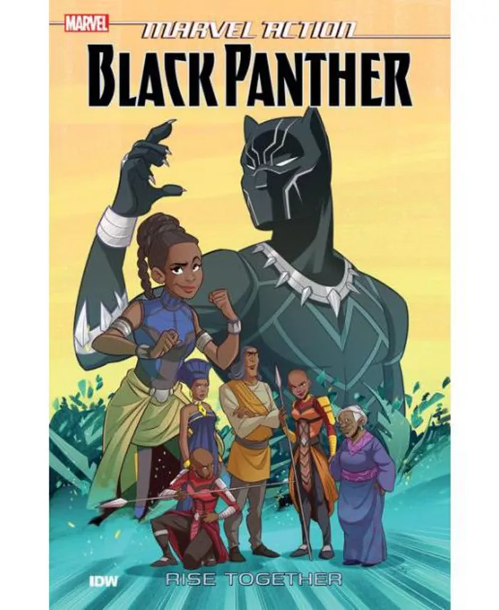 Barnes Noble Marvel Action- Black Panther- Rise Together Book Two by Vita Ayala - Mycitystee