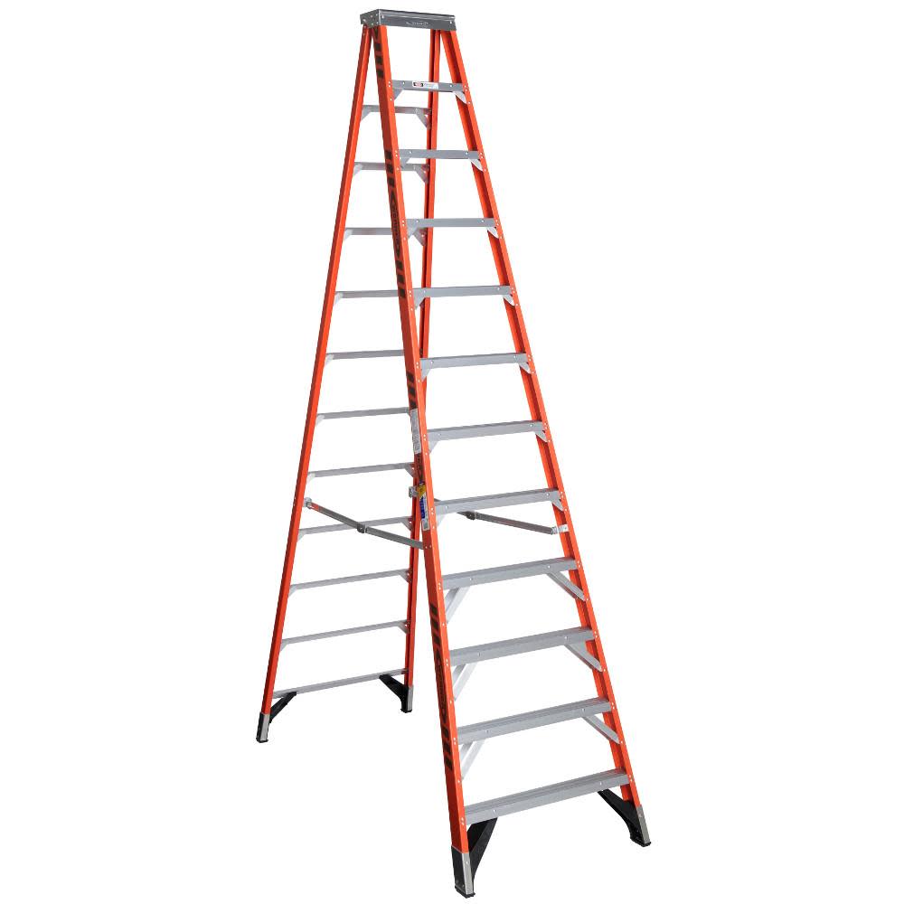 12 Ft. Type IAA Fiberglass Step Ladder - Mycitystee